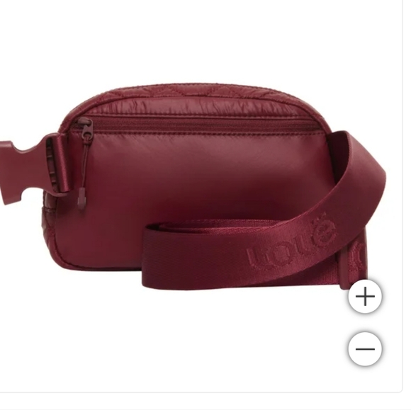 Lolë Unisex Quilted Belt Bag / Sling Bag, nwt - Picture 4 of 6